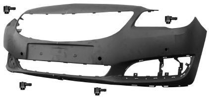 PARAURTI ANTERIORE PRIMER C.TO DI 4SENS OPEL INSIGNIA 11/13>