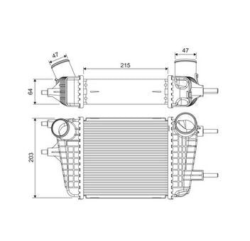 INTERCOOLER NISSAN NOTEMICRA IV