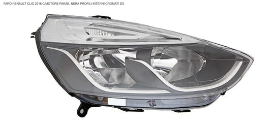 FARO DX H7-H1 CON MOTOR EL RENAULT CLIO 01/16> PARAB NERA