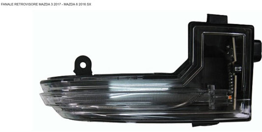 FANALE RETROVISORE SX MAZDA 3 01/17>