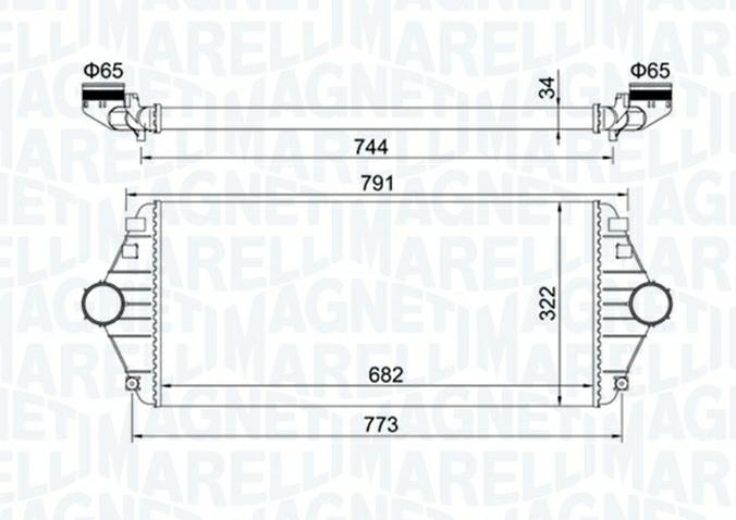 INTERCOOLER CITROËN JUMPY - FIAT - PEUGEOT -