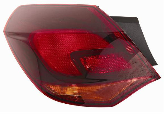 GRUPPO OTTICO POSTERIORE SX ESTERNO ROSSO SCURO OPEL ASTRA J 5P SPORT 01/10>