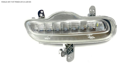 LUCE DIURNA DX A LED FIAT PANDA 01/12>