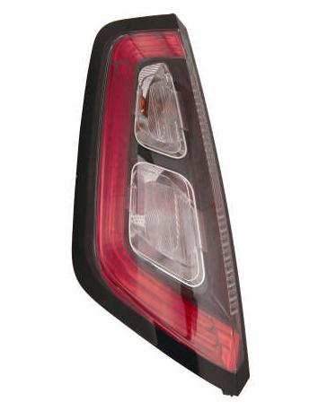 GRUPPO OTTICO POSTERIORE SX A LED CORNICE NERA FIAT PUNTO EVO 07/09>