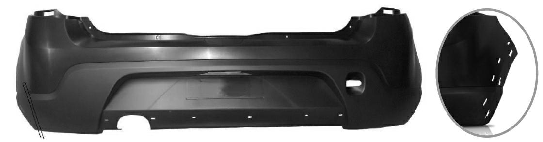 PARAURTI POSTERIORE PRIMER DACIA SANDERO STEPWAY 01/09>