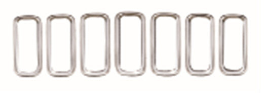 KIT MODANATURE GRIGLIA CROMO JEEP RENEGADE 03/14>