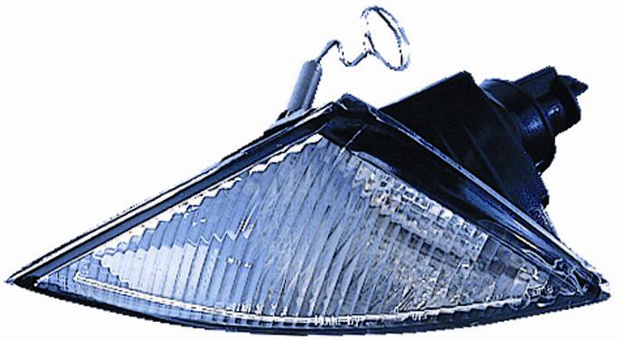 GRUPPO OTTICO ANTERIORE SX BIANCO LANCIA Y 09/00>08/03 CORN NERA