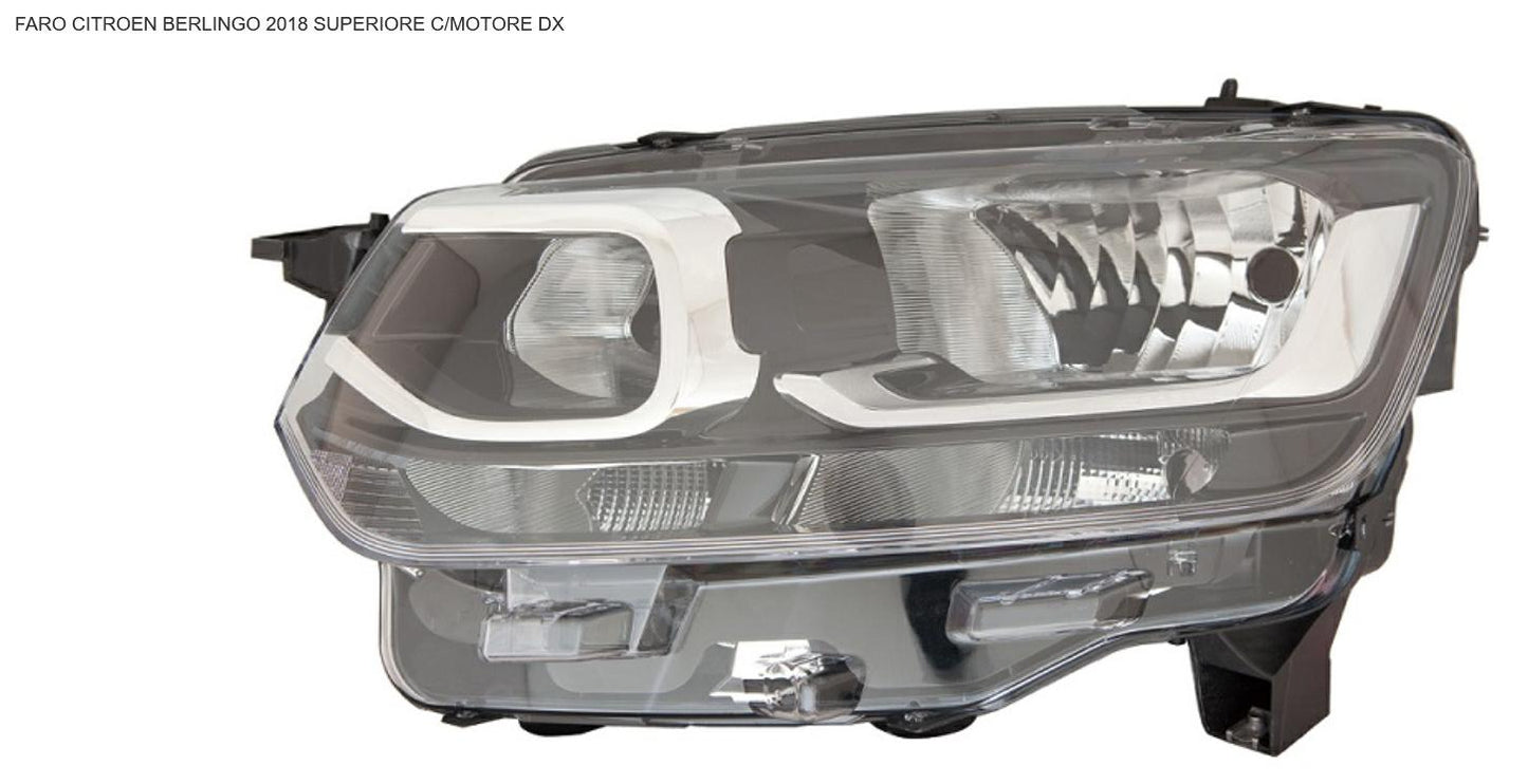FARO DX SUP CON MOTOR ELETTR CITROEN BERLINGO 01/18>