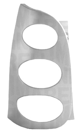 CORNICE FANALE POSTERIORE SX GRIGIA SMART FORTWO 05/02>