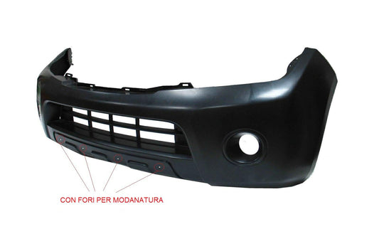 PARAURTI ANTERIORE PRIMER C/FORI X MODANATURE NISSAN NAVARA-PATHFINDER 03/10> LE