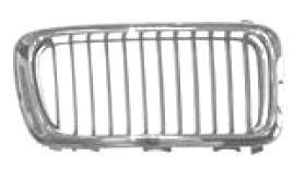 GRIGLIA ANTERIORE DX CROM-NERA BMW SERIE 7 E38 06/94>08/98