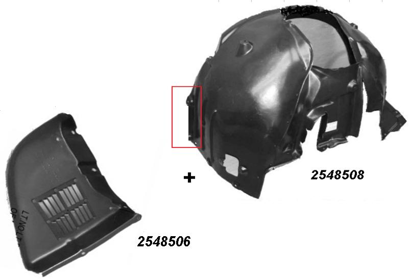 LOCARO ANTERIORE DX BMW SERIE 5 E60/E61 07/03>12/09