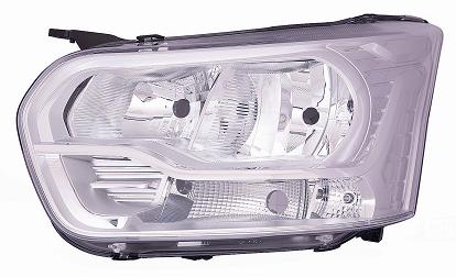 FARO DX H7-H15 CON MOTORE FORD TRANSIT 01/13> PARABOLA CROMATA