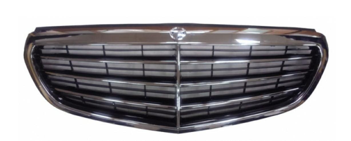 GRIGLIA NERA LUCIDA C/MODANATURE CROMO MERCEDES CLASSE E W212 03/13> E