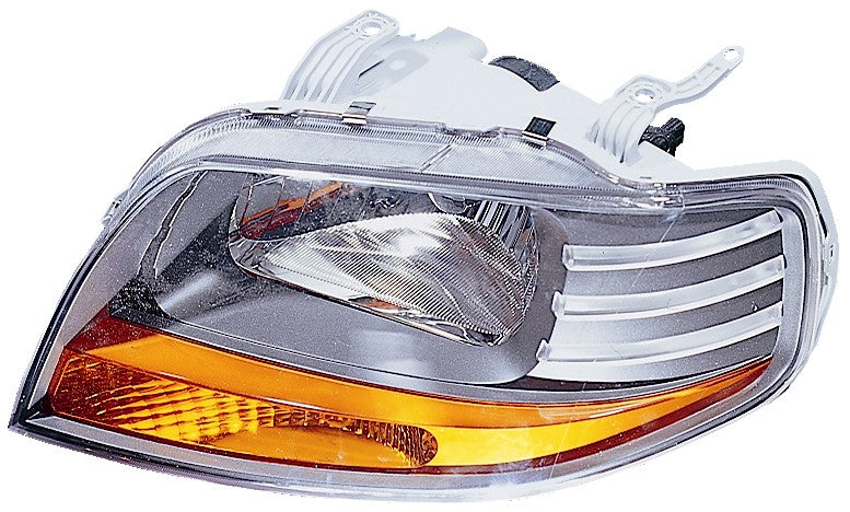 FARO DX H4 PR REGOLAZIONE EL CHEVROLET KALOS 3/5P 09/02>05/08 PAR GRIGIA