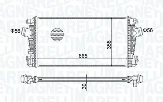 INTERCOOLER OPEL ASTRA J