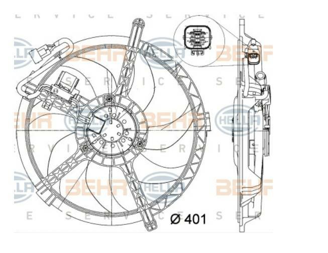 VENTOLA RAD MINI R56/R57