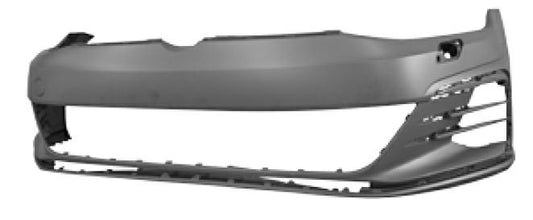 PARAURTI ANTERIORE PRIMER C/LAVAFARI VW GOLF 7 GTI-GTD 01/17>