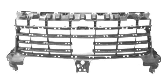 GRIGLIA PARAURTI ANTERIORE C/LE NERO-OPACO PORSCHE CAYENNE 01/17>