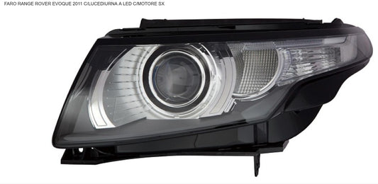 FARO SX CON LUCE DIURNA ALED LAND ROVER RANGE ROVER EVOQUE 01/11>