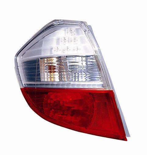 FANALE POSTERIORE SX BIANCO ROSSO A LED HONDA JAZZ 10/08>02/11