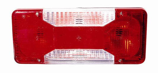 FANALE POSTERIORE DX BIANCO ROSSO IVECO DAILY 05/06> CASSONATO