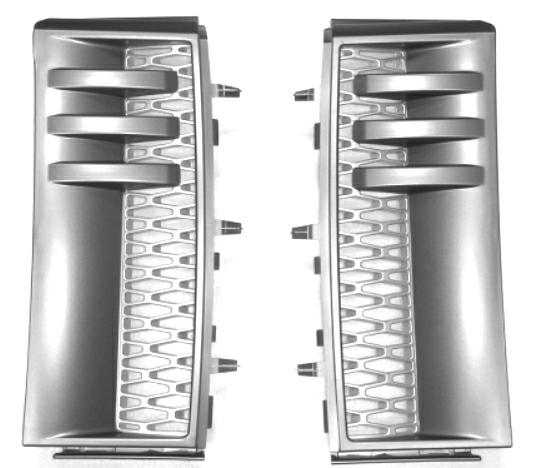 KIT GRIGLIE PARAF CROMO RANGE ROVER 01/10>