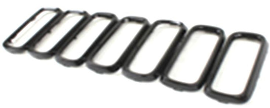 KIT MODANATURE GRIGLIA NERO LUCIDO JEEP RENEGADE 05/18> ALTITUDE
