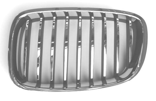 GRIGLIA ANTERIORE SX CROM-NERA BMW SERIE 5 GRAN TURISMO 01/10>