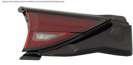 FANALE POSTERIORE DX INTERNO A LED MAZDA CX5 01/17> CON FUNZIONE RETROMARCIA