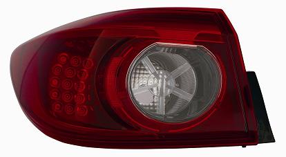 GRUPPO OTTICO POSTERIORE DX ESTERNO A LED MAZDA 3 11/13> 4P