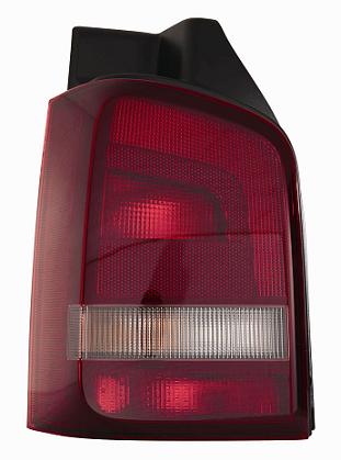 GRUPPO OTTICO POSTERIORE DX BIANCO ROSSO FUME VW TRANSPORTER T5 01/09> 1 PORTA