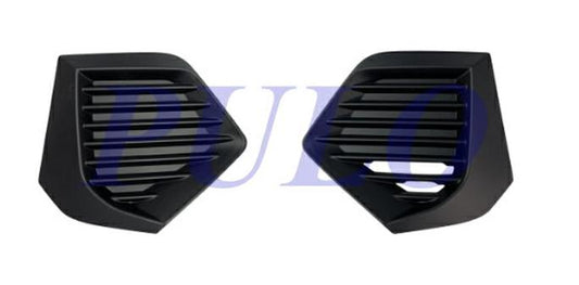 KIT GRIGLIE PARAURTI ANTERIORE NERO PEUGEOT 2008 01/19>