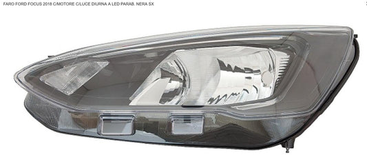FARO SX CON MOT ELET CON LUCE DIURNA FORD FOCUS 01/18>12/21 P NERA