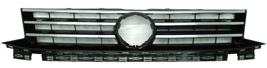 GRIGLIA NERA LUCIDA C/5 MODANATURE CROMO VW CADDY 01/15>