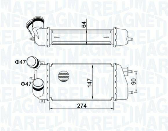 INTERCOOLER CITROËN C3 I -C2