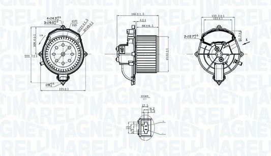 VENTOLA ABITACOLO CITROËN C4 GRAND PICASSO I (UA -PEUG-