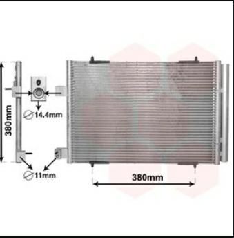 CONDENSATORE CITROËN C5III (RD) 2.0 HDI 1 -PEUGEOT -