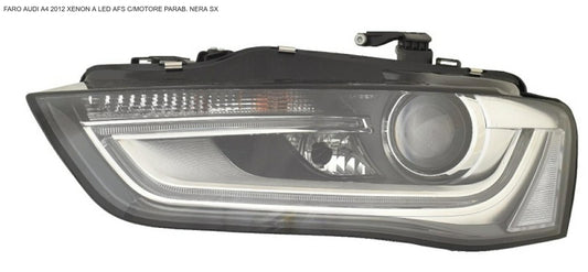 FARO SX XEN A LED AFS CON MOT ELETT AUDI A4 12/11>P.NERA