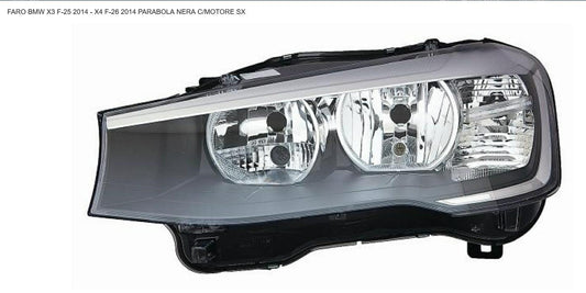 FARO SX 2H7 CON MOTOR EL BMW X3 F25-X4 F26 01/15> PARAB NERA
