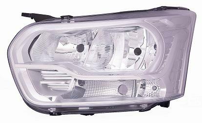 FARO SX H7-H15 CON MOTORE FORD TRANSIT 01/13> PARABOLA CROMATA