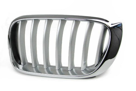 GRIGLIA ANTERIORE SX CROM-GRIGIA BMW X4 F26-X3 F25 01/14>