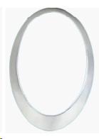 CORNICE CROMO FARO SX MINI COOPER/ONE 09/01>06/06